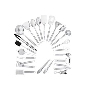 Stainless Steal Kitchen Cooking Utensil Set 23 Piece. New With Box